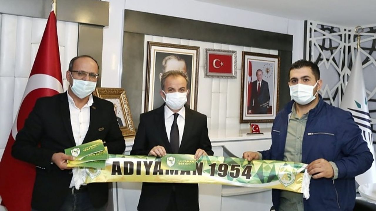Başkan Kılınç, taraftarın kampanyasına destek oldu