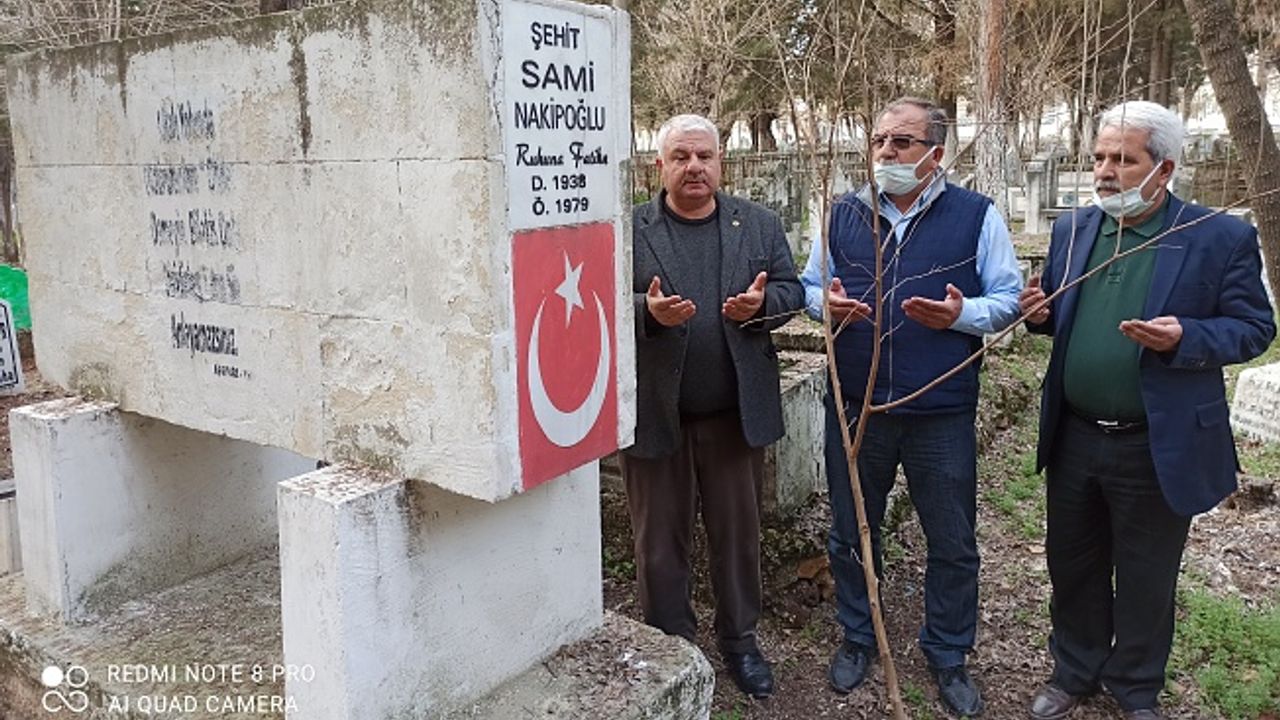 Gazeteci Sami Nakipoğlu şehadetinin 42.yılında Anıldı