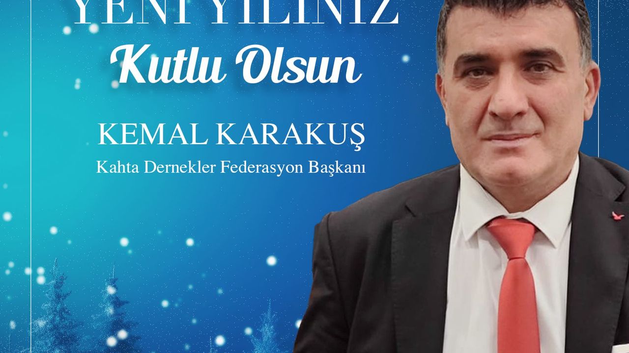 Kemal Karakuş: Huzur ve barış diliyorum