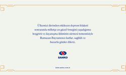 SANKO bayram ilanı