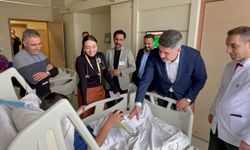 Milletvekili Doç.Dr.İshak Şan hastaneyi Ziyaret Etti