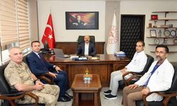 Vali Varol, Başhekim Mehmet Şirik'i ziyaret etti