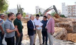 Vali Varol,Yavuz Selim İlkokulu inşaatı’nı ziyaret etti