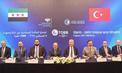 Ömer Bolat Şam,Hama,Halep ve Lazkiye TSO başkanlarıyla bir araya geldi