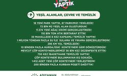 Adıyaman belediyesinden yeşil alanlar