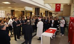 6 Şubat’ta hayatını kaybeden sağlık çalışanları anıldı