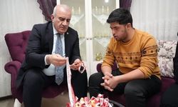 Milletvekili Özhan'dan Özel Bireyli Aileleri Ziyaret Etti