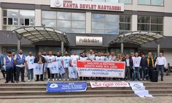 Sağlık çalışanlarından şiddete tepki açıklaması