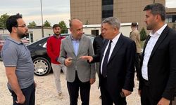Ali Erdemoğlu Üniversite Lojman inşaatını gezdi