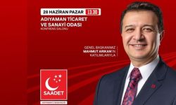 Mahmut Arıkan Adıyaman'a geliyor