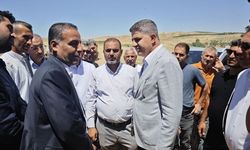 Milletvekili İshak Şan, Kahta Mülk köyü'nde