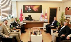 Mustafa Alkayış Ağır ceza başkanı ve Başsavcıyı ziyaret etti