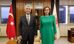 BAKAN BOLAT, BİRLEŞİK KRALLIK BÜYÜKELÇİSİ ANDERSON’I KABUL ETTİ