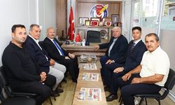 VALİ ABDULLAH KÜÇÜK’TEN GAP GAZETECİLER BİRLİĞİ’NE ZİYARET