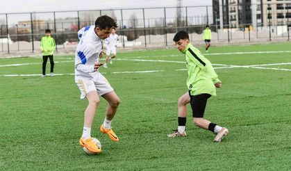 Spor Köyü'nde ilk maç