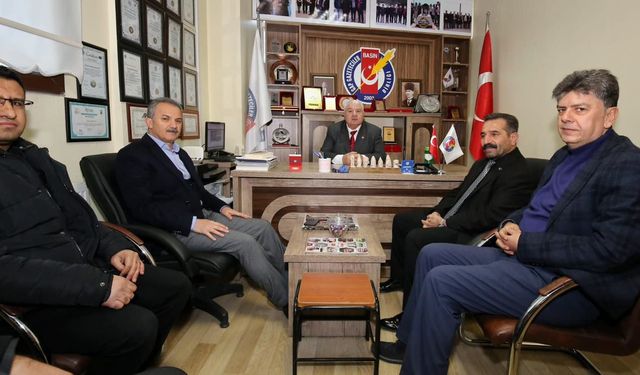 Başkan Kılıç, GAP Gazeteciler Birliğini Ziyaret Etti