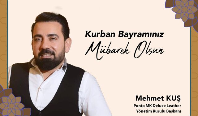 Mehmet Kuş 'Bayramlar kaynaşmayı sağlar'