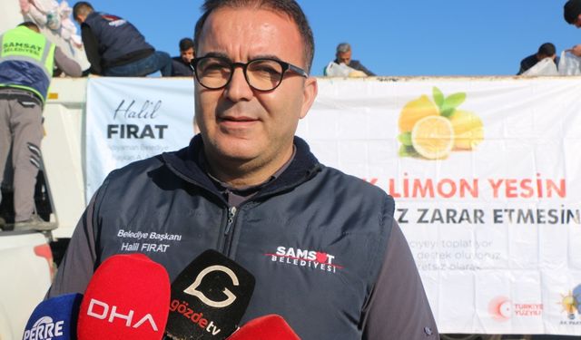 Halil Fırat, üreticiyi ve Depremzedeleri Destekledi