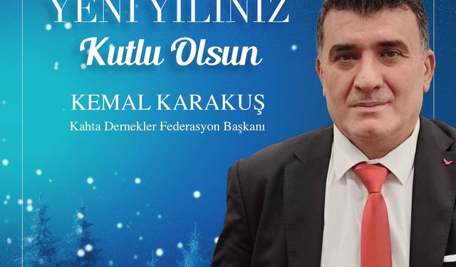 Kemal Karakuş: Huzur ve barış diliyorum