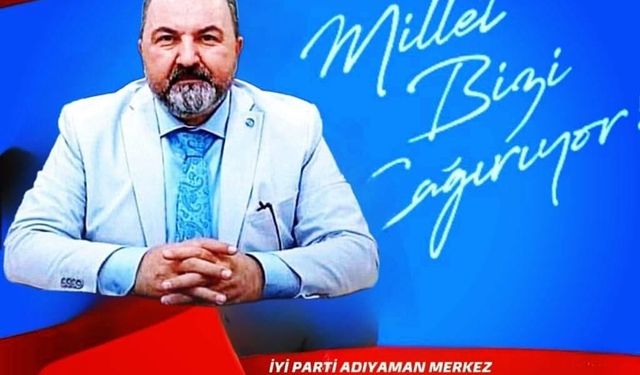 İYİ parti merkez ilçe başkanı istifa etti