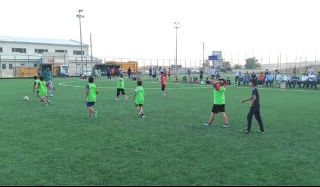 Tut’ta köyler arası futbol turnuvası dostluk maçıyla başladı