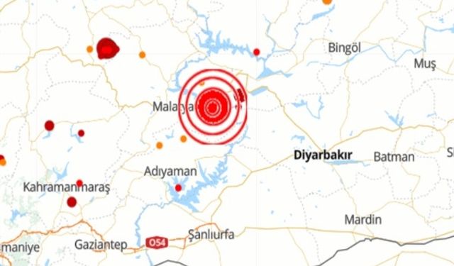 5.9 deprem Malatya Ve Adıyaman'ı Salladı