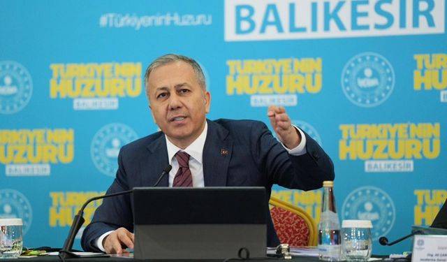 Bakan Yerlikaya: 'Belediye, terörle iltisakın hendeği değildir'