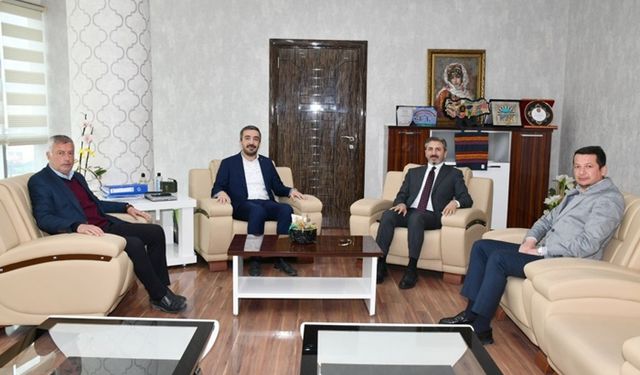 Ahmet Aydın ATSO’yu ziyaret etti