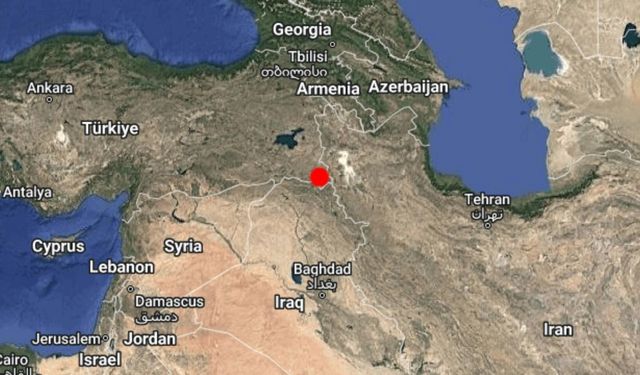 Hakkari-Yüksekova Yakınlarında 4.8 Büyüklüğünde Deprem
