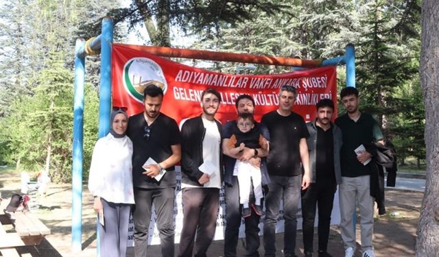 Adıyamanlılar Vakfı Ankara Şubesi’nden bahar buluşması