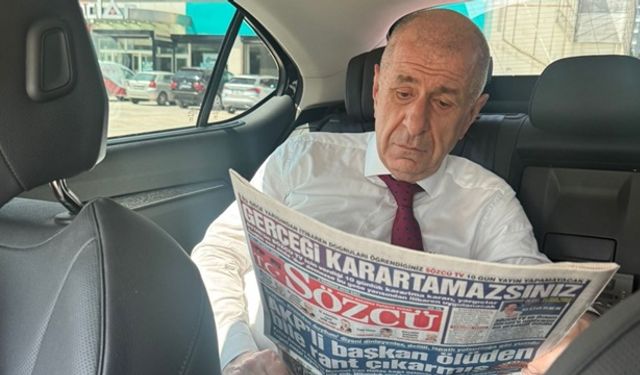Ümit Özdağ 'Sözcü satın alın destek olun'