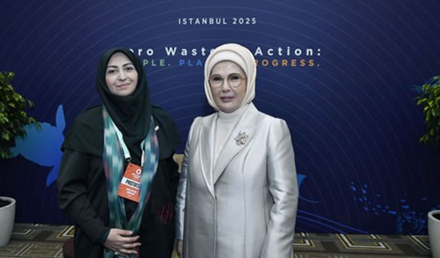 Emine Erdoğan,  Shina Ansari ile bir araya geldi