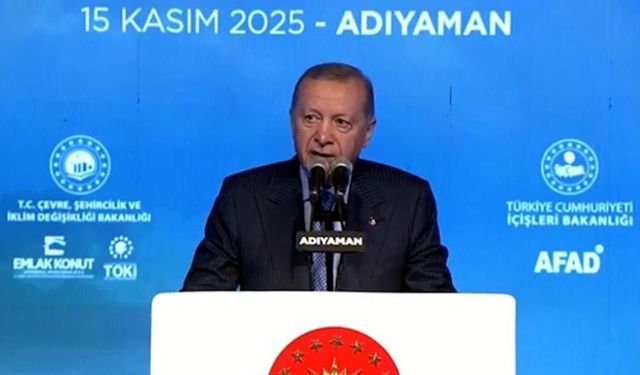 Cumhurbaşkanı Erdoğan, Adıyaman'da 38 bin konut teslim etti
