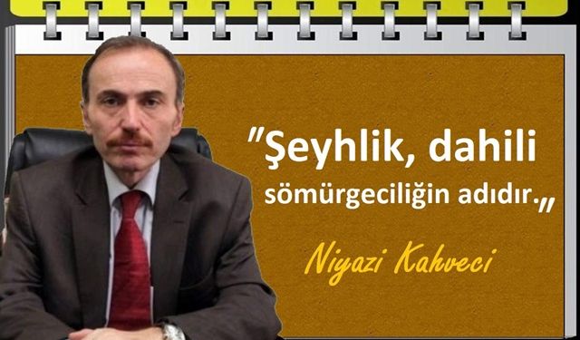 Prf.Dr.Niyazi Kahveci 'Ya teknoloji insanı olacaksınız, ya da gereksiz insan'