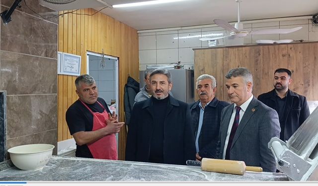 Ahmet Aydın Tut’ta coşkuyla karşılandı