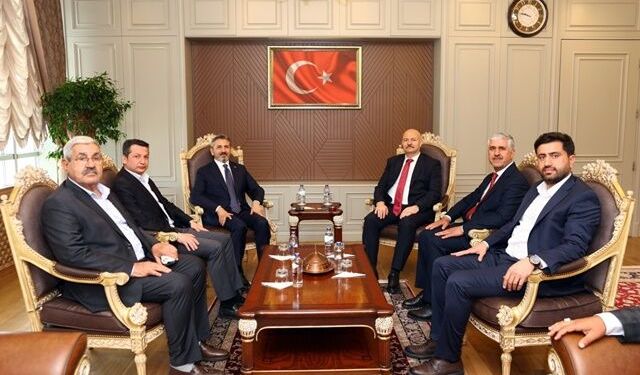 Ahmet Aydın’dan Vali Abdullah Küçük’e hayırlı olsun ziyareti