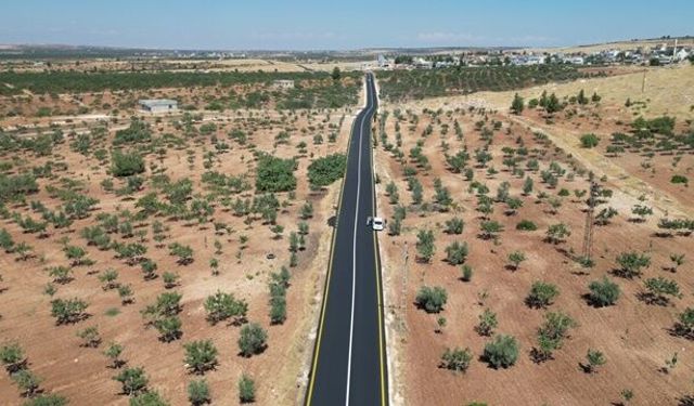 ŞANLIURFA OSB–BOZOVA GRUP YOLU TAMAMLANDI