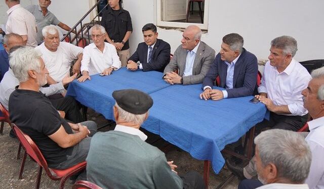 Milletvekili İshak Şan Tut’ta vatandaşları dinledi