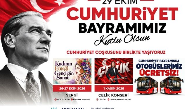 Abdurrahman Tutdere: 29 Ekim Cumhuriyet bayramında otobuslerimiz ücretsiz