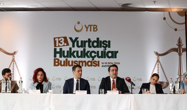 YTB, AVRUPA’NIN 9 ÜLKESİNDEN 40 HUKUKÇUYU AMSTERDAM’DA BULUŞTURDU