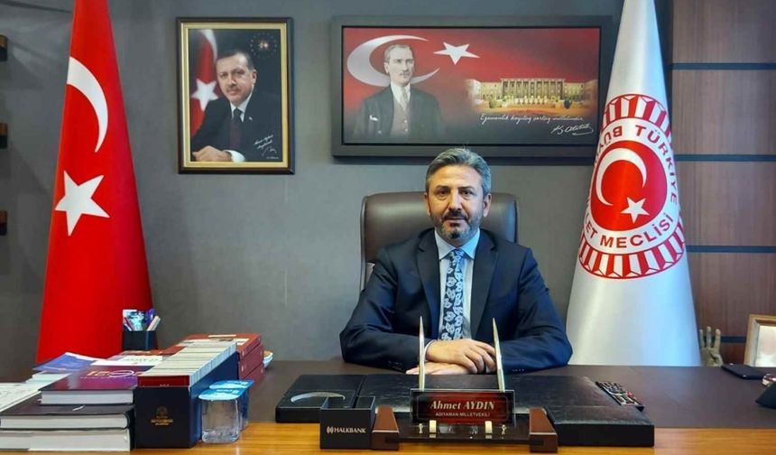 Ahmet Aydın'dan 'Orman Fidanlık Müdürlüğü' müjdesi