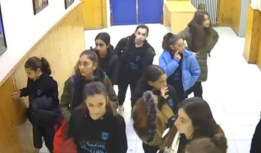 Isias Otel'deki sporcuların son görüntüleri çıktı