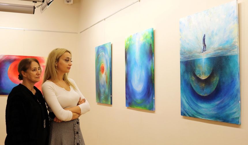 Döngü temalı resim sergisi SANKO Sanat Galerisi’nde