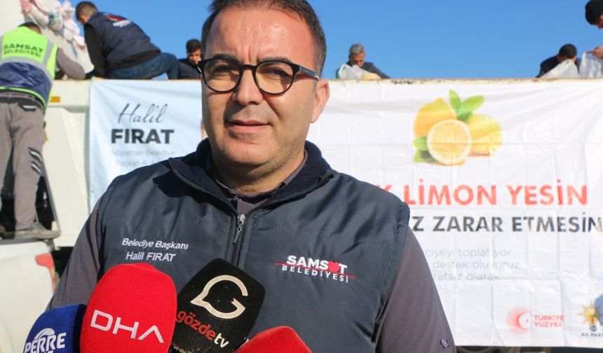 Halil Fırat, üreticiyi ve Depremzedeleri Destekledi