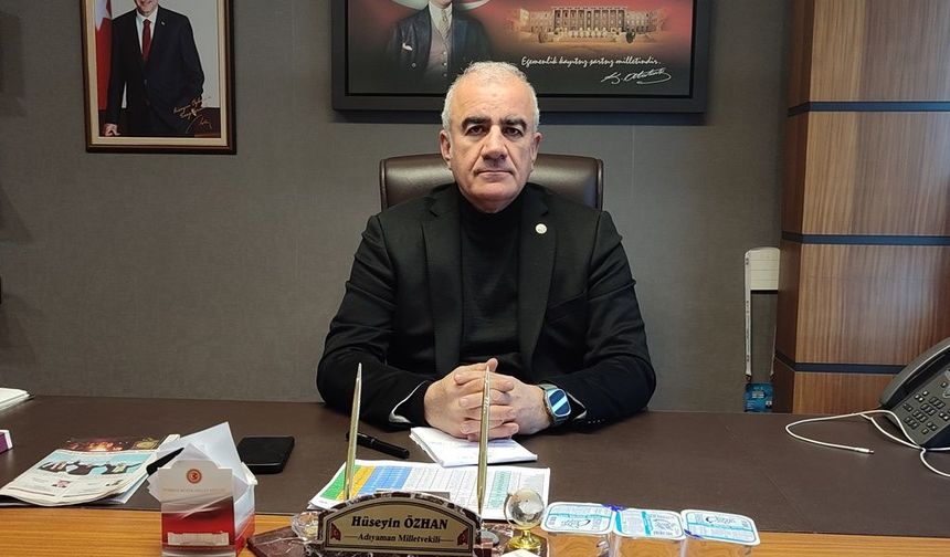 Milletvekili Özhan: 'Türkiye Yüzyılı'nı eserlerin ve yatırımların yüzyılı yapacağız'