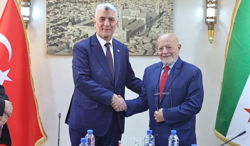 Ömer Bolat, Şam'da temaslarına hızlı başladı