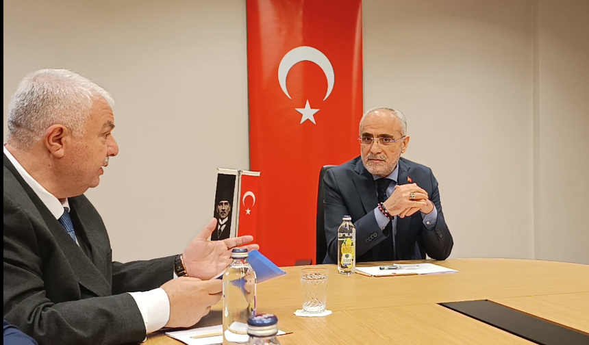 Adıyaman platformu Yalçın Topçu’yu ziyaret etti