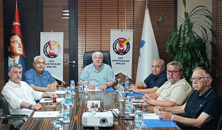 GAP gazeteciler birliği Antalya çalıştayı sona erdi