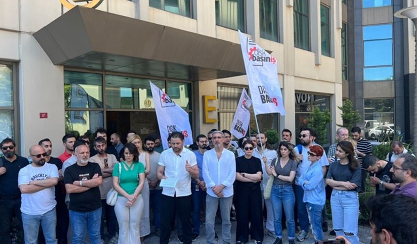 KRT çalışanları iş bıraktı