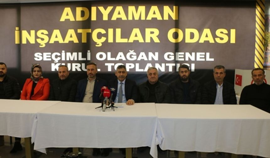 Hakan Yanar İnşaatçılar Odası’nda yeniden başkan